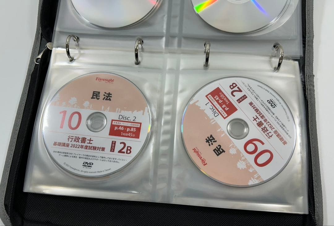 フォーサイト 行政書士2022 バリューセット DVDセット