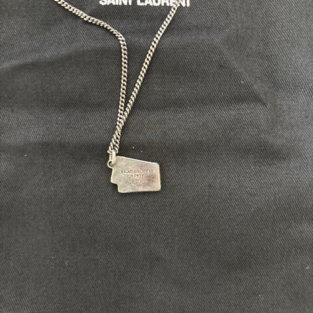 SAINT LAURENT トランプ型ネックレス
