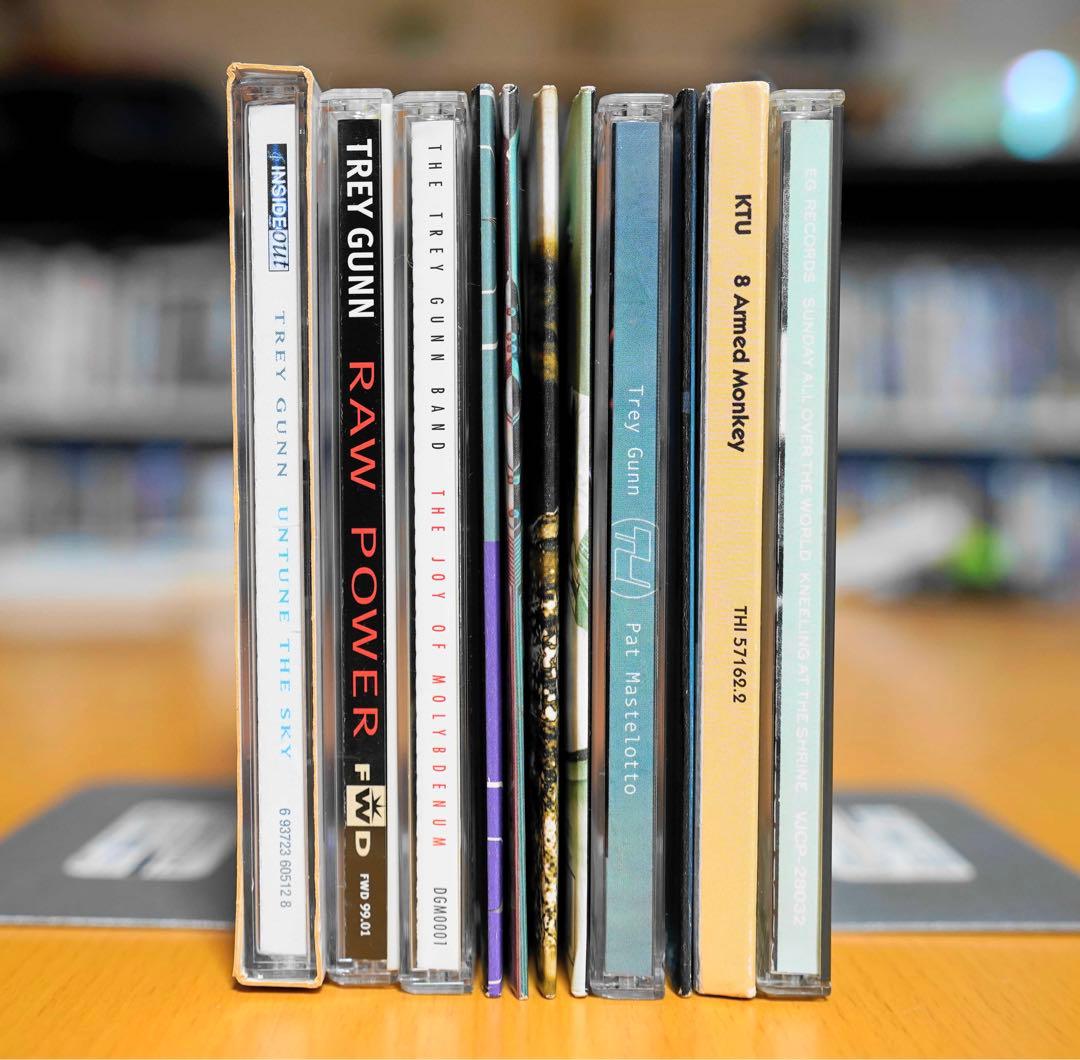 希少Trey Gunnソロ・参加作品 CD まとめ