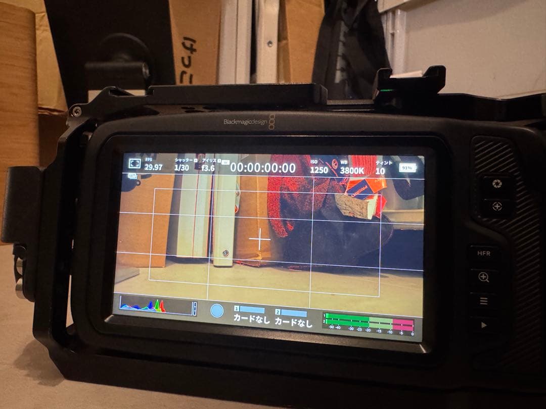 Blackmagic Pocket Cinema Camera 4K 付属品あり