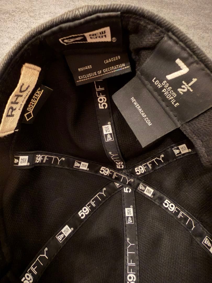 RonHermanロンハーマンニューエラ New Era 59 黒　ゴアテックス