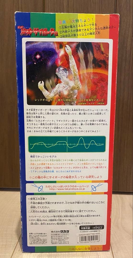 ネオ変身サイボーグ１号　シルバーBセット
