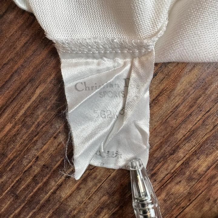 【古着】90s Christian Dior SPORTS Tシャツ 刺繍ロゴ