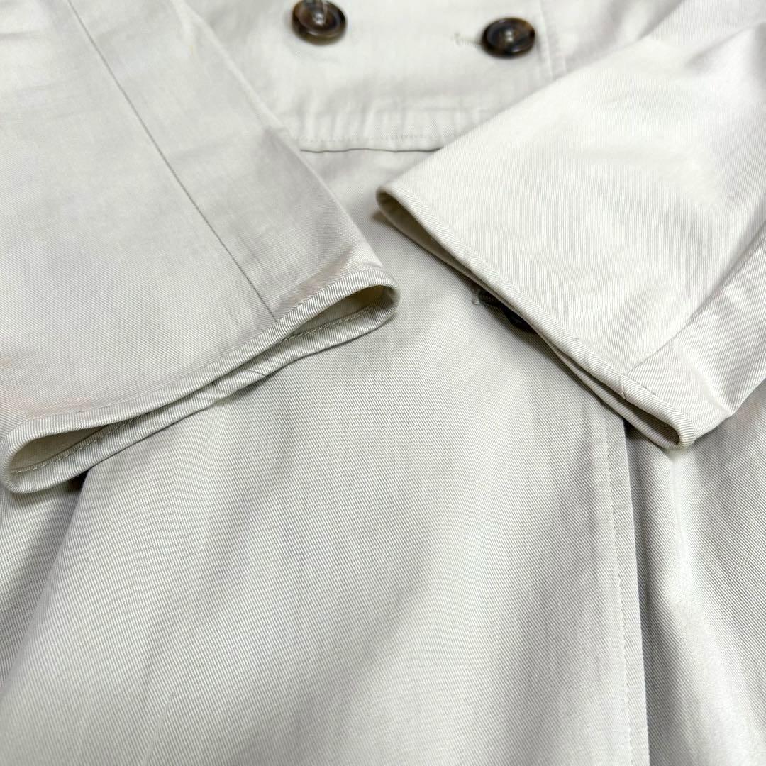【S Max Mara】マックスマーラ　ベージュ ダブルブレスト　トレンチコート