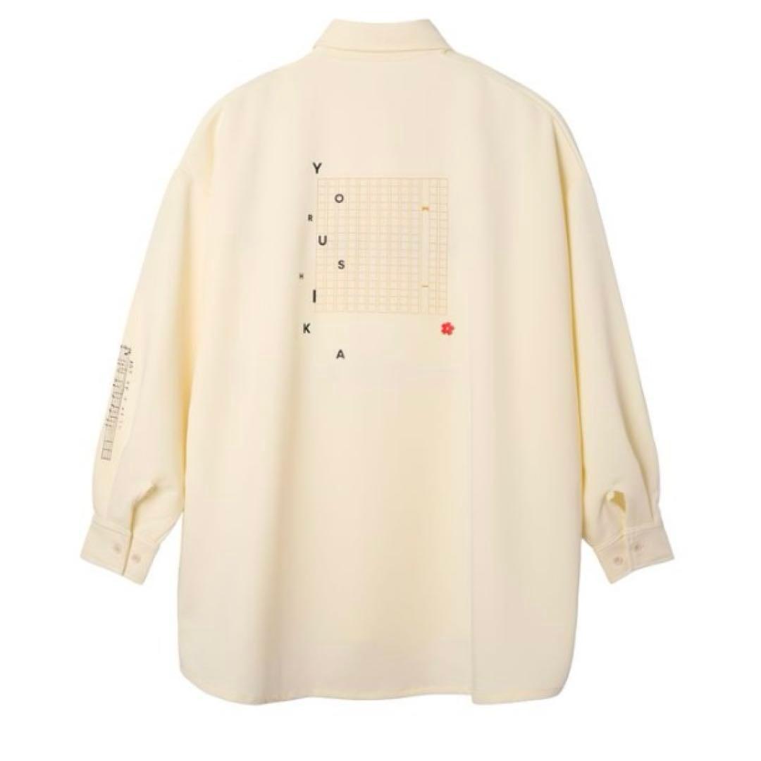 ヨルシカ 一人称 ロングシャツ アイボリー Lサイズ
