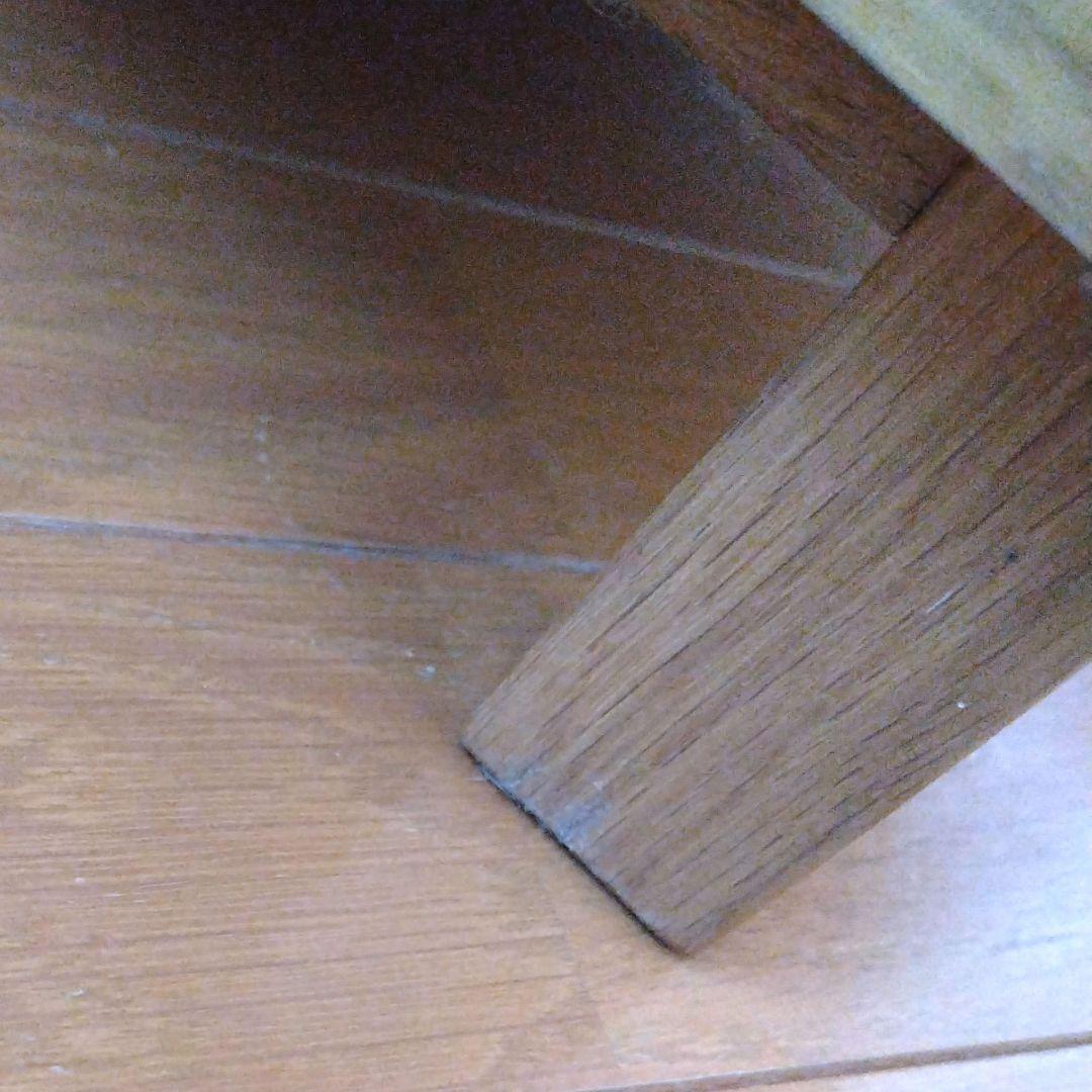 【専用】無印良品　オーク材チェスト　４段　引出し　たんす　脚付き　廃盤品