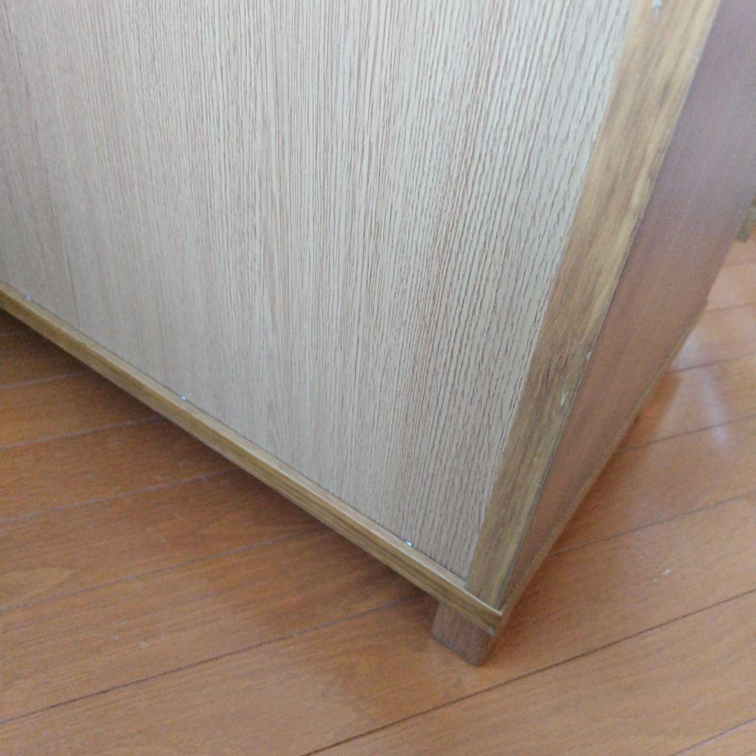 【専用】無印良品　オーク材チェスト　４段　引出し　たんす　脚付き　廃盤品
