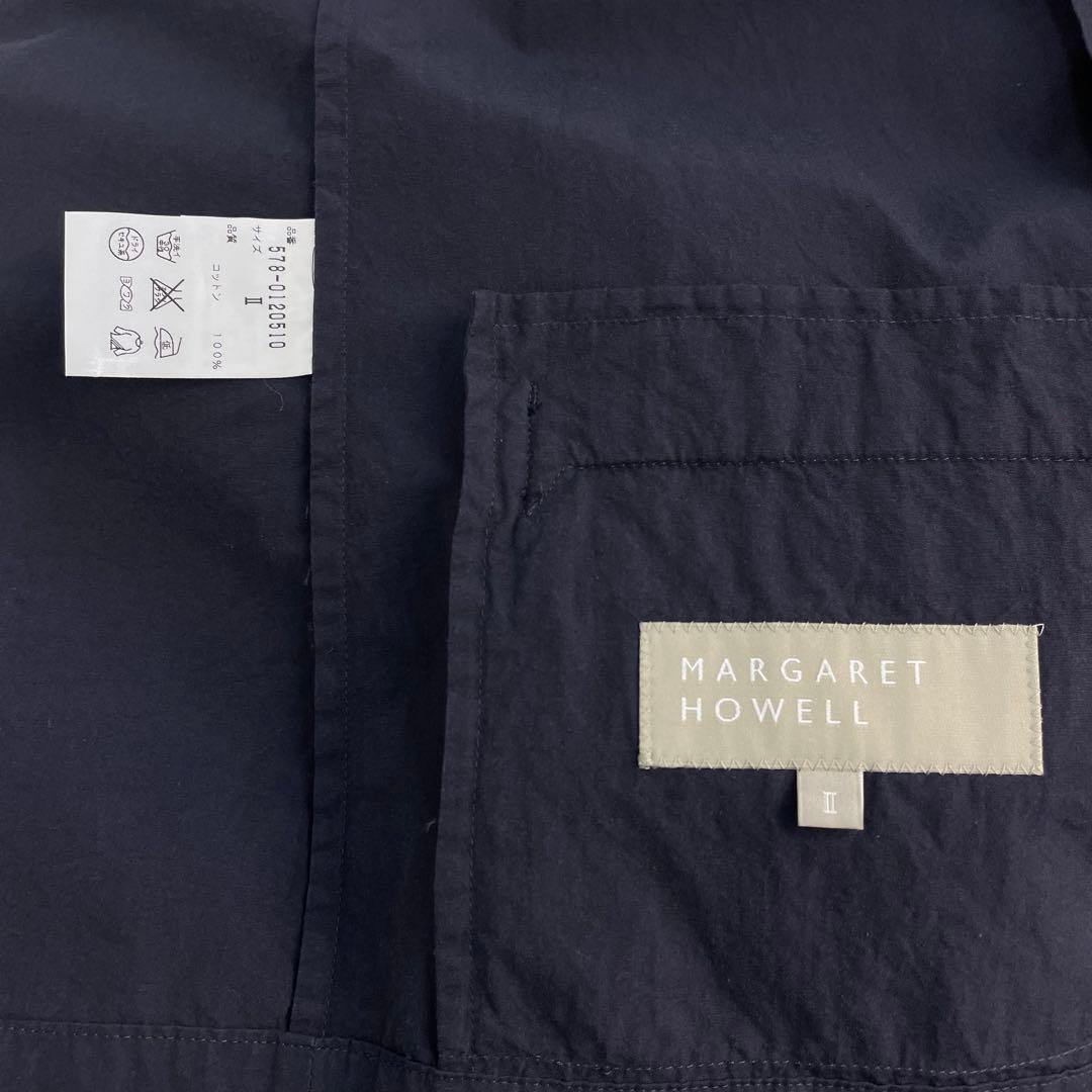 マーガレットハウエル　ジャケットYARN DYE SHIRTING JACKET
