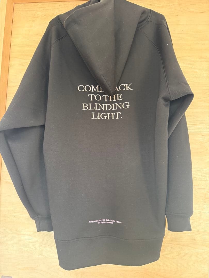 ミュージシャン NIL DUE / NIL UN LONG EMBROIDERY HOODIE
