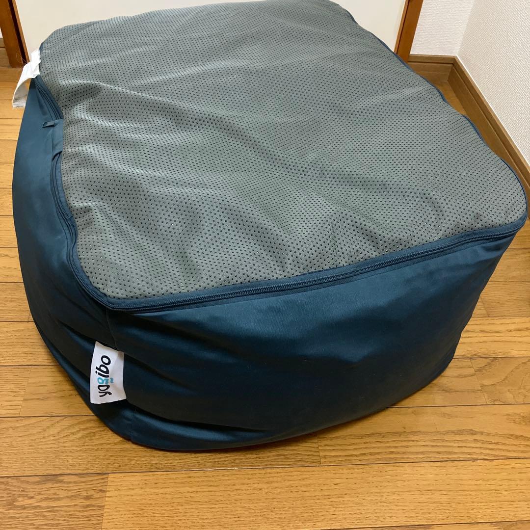Yogibo ottoman 紺色 送料込　ヨギボー　オットマン　ネイビーブルー