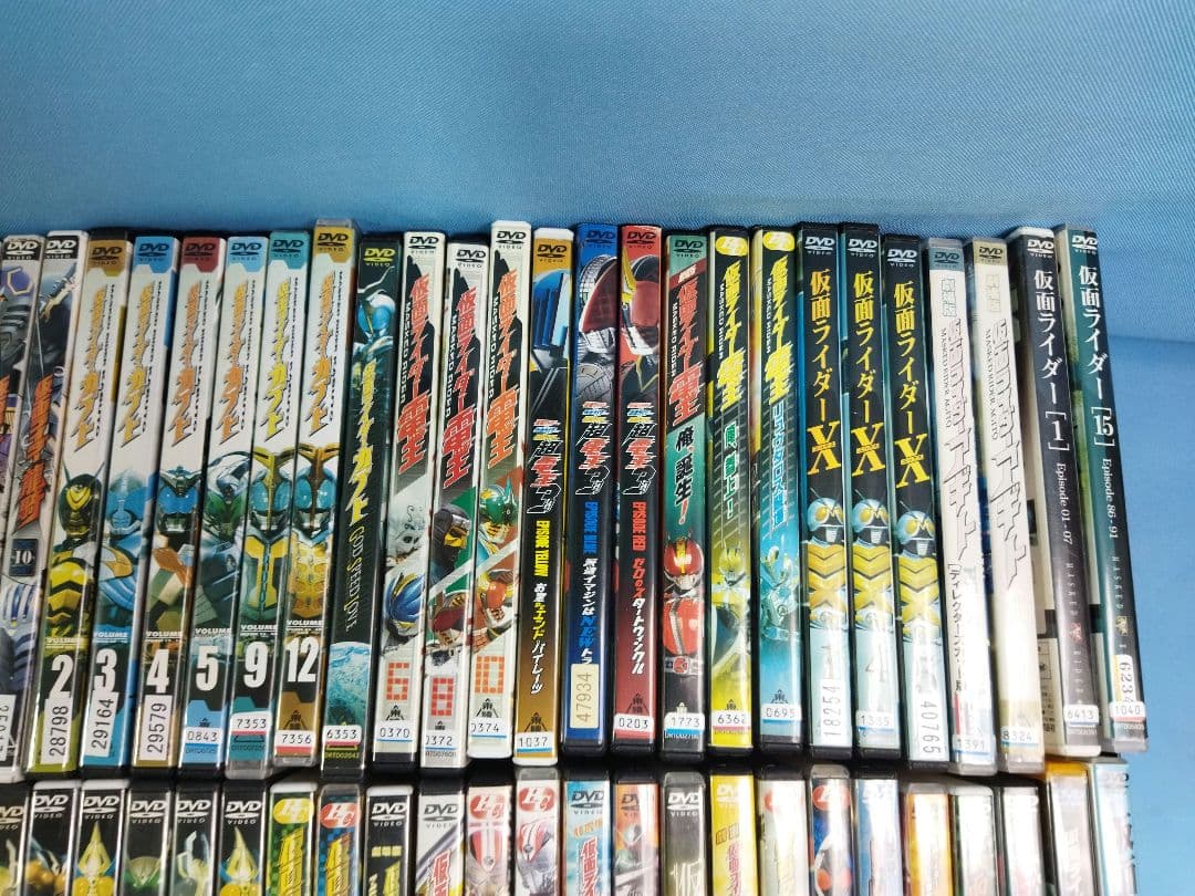 仮面ライダー　レンタルアップ　DVD　約89点　まとめ大量セット