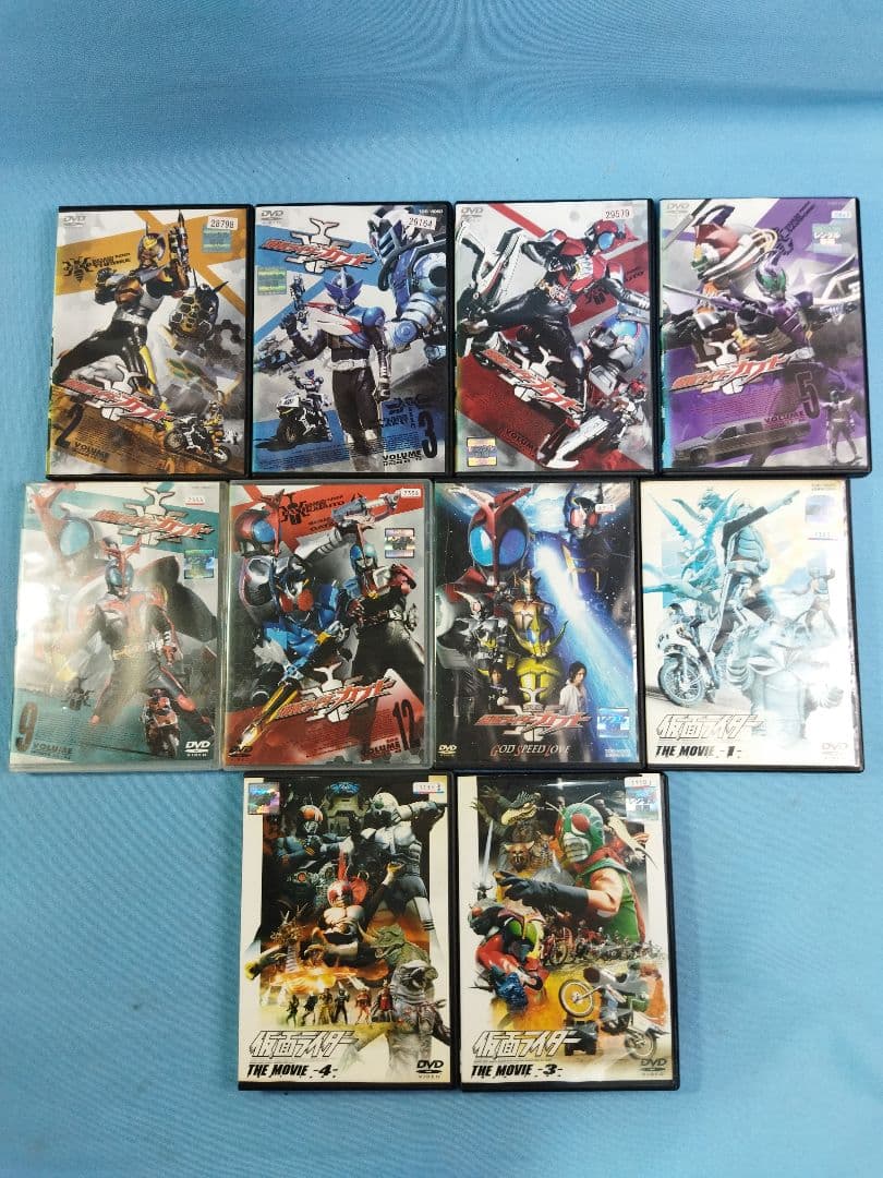 仮面ライダー　レンタルアップ　DVD　約89点　まとめ大量セット