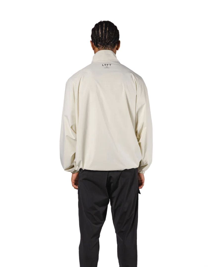 ジャケット・アウター BASIC NYLON ZIP UP JACKET - IVORY LYFT