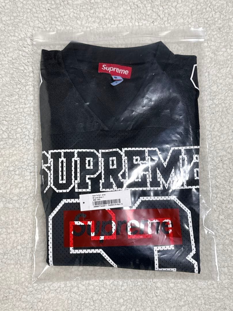 Supreme Bones Football Jersey \"Black\"美品
