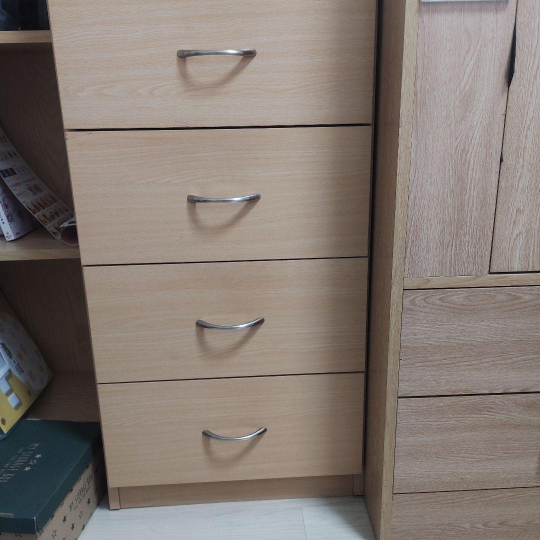 チェスト 四段 収納 家具 引き出し