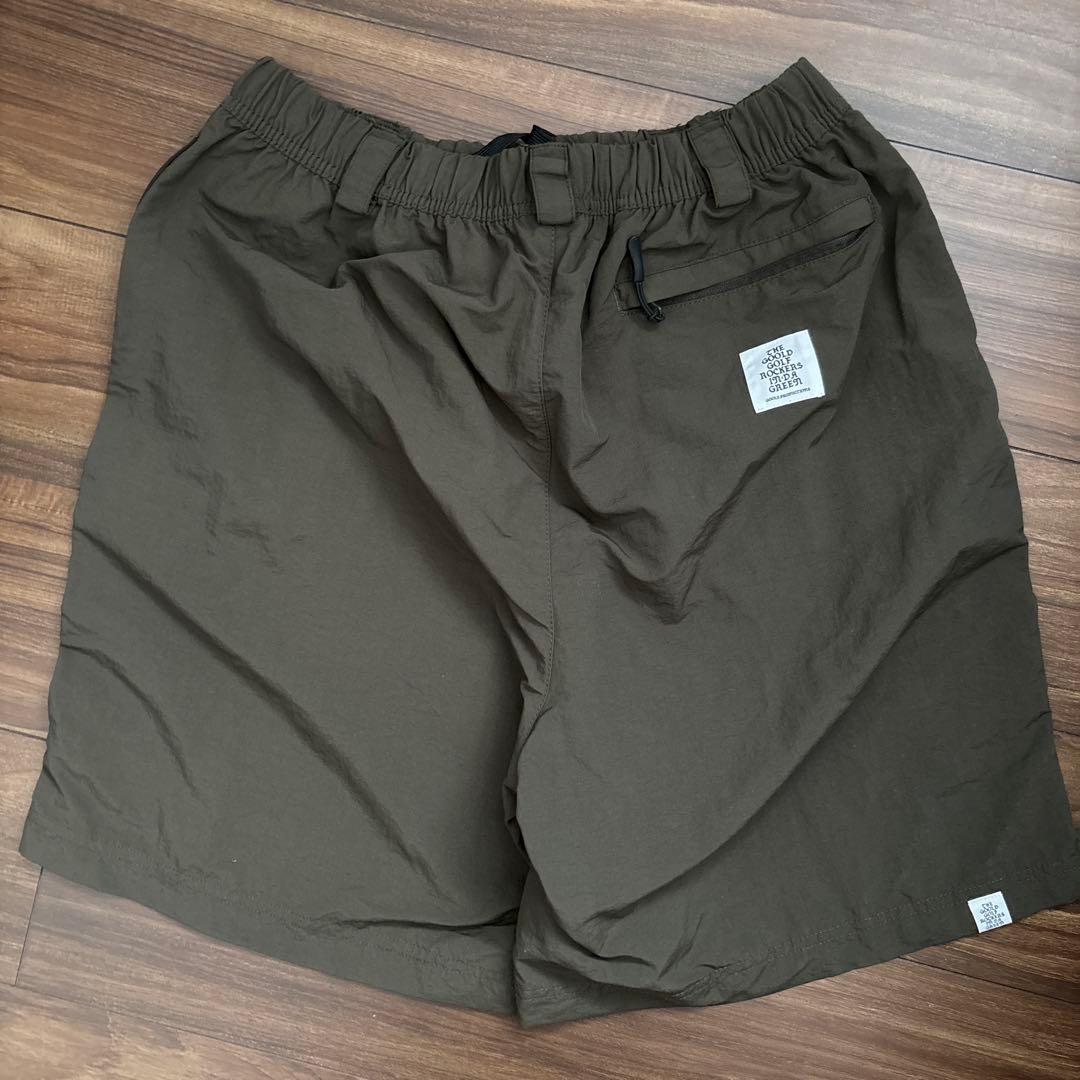GOOLD GOLF ROCKERS NYLON SHORTS XL オリーブ