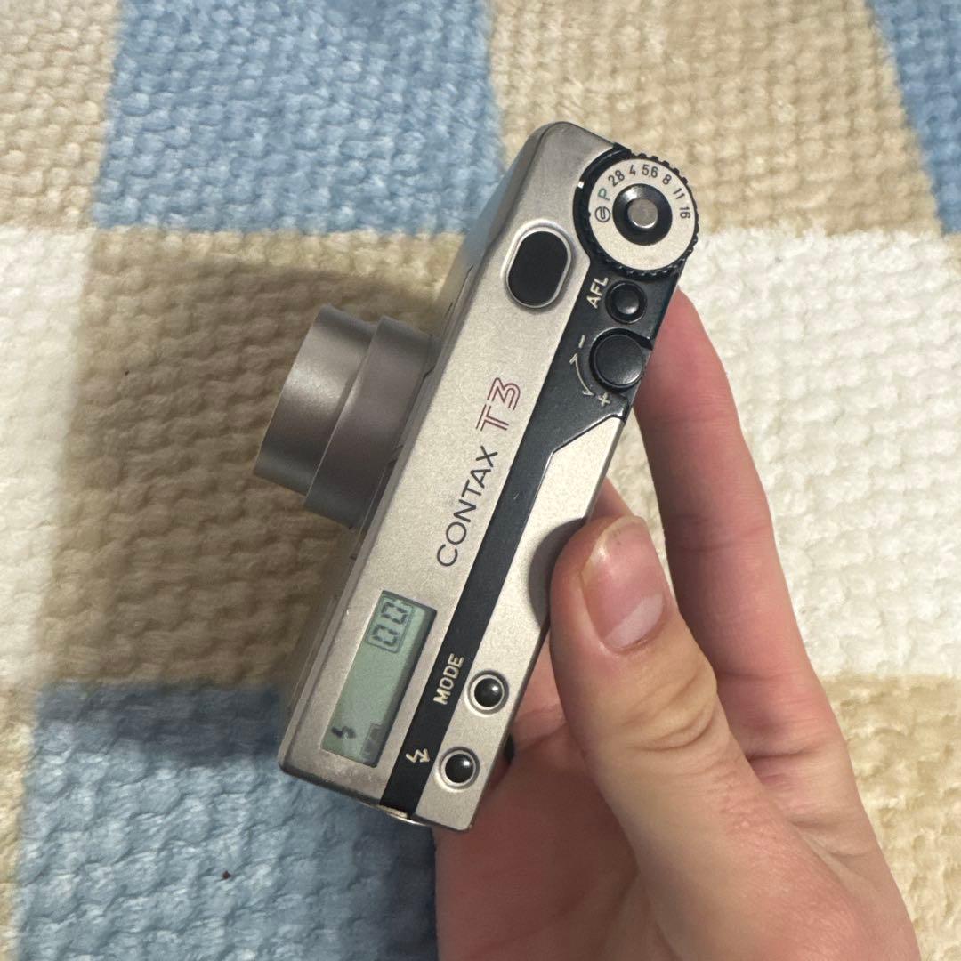 CONTAX T3 動作確認済み フィルム未確認 ジャンク