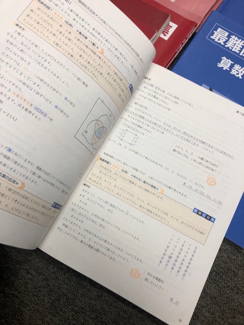 改訂新版　四谷大塚6年予習　国算理社/最難関　上2024年受験　状態おおむね良