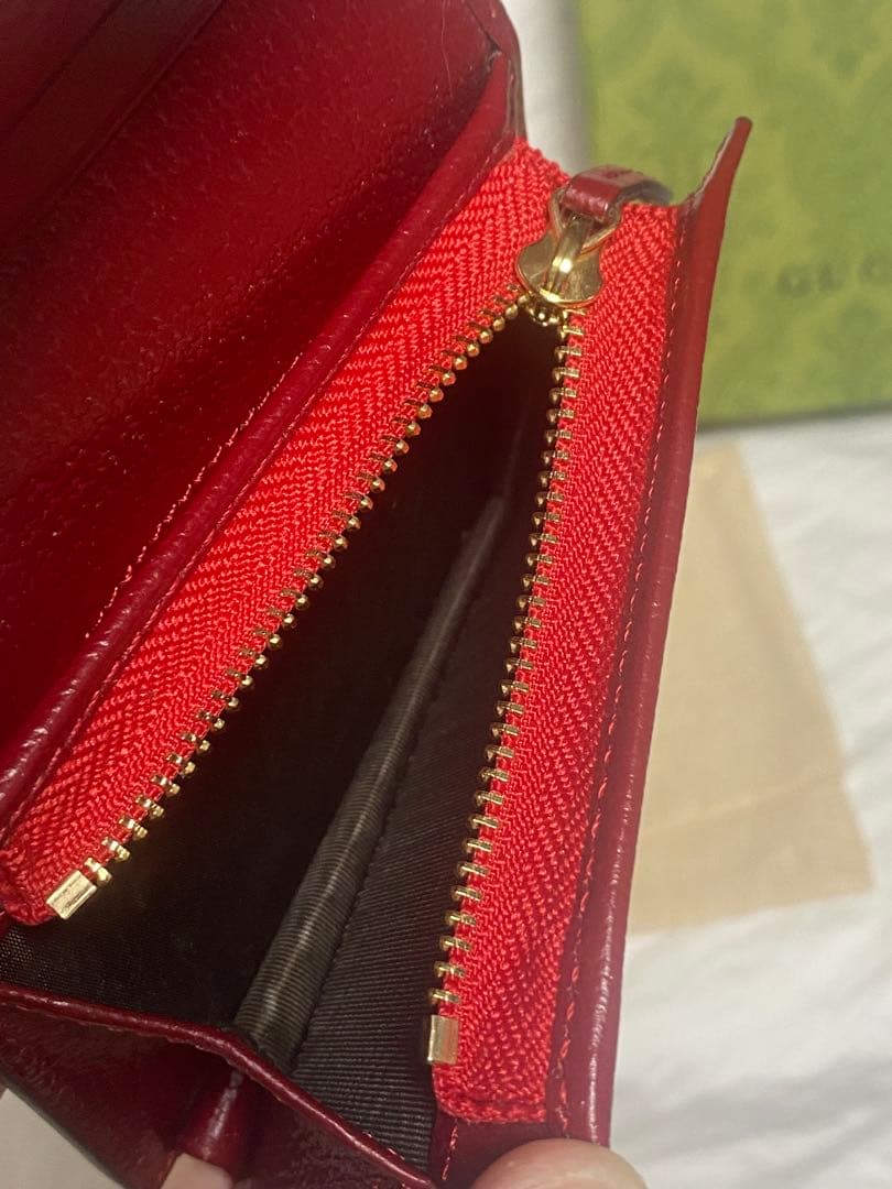 グッチ　GUCCI GG柄 ドラえもん　コラボ ダブルG 2つ折り財布 超美品