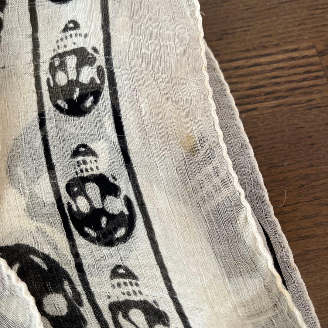 Alexander McQueen スカルプリント ストール