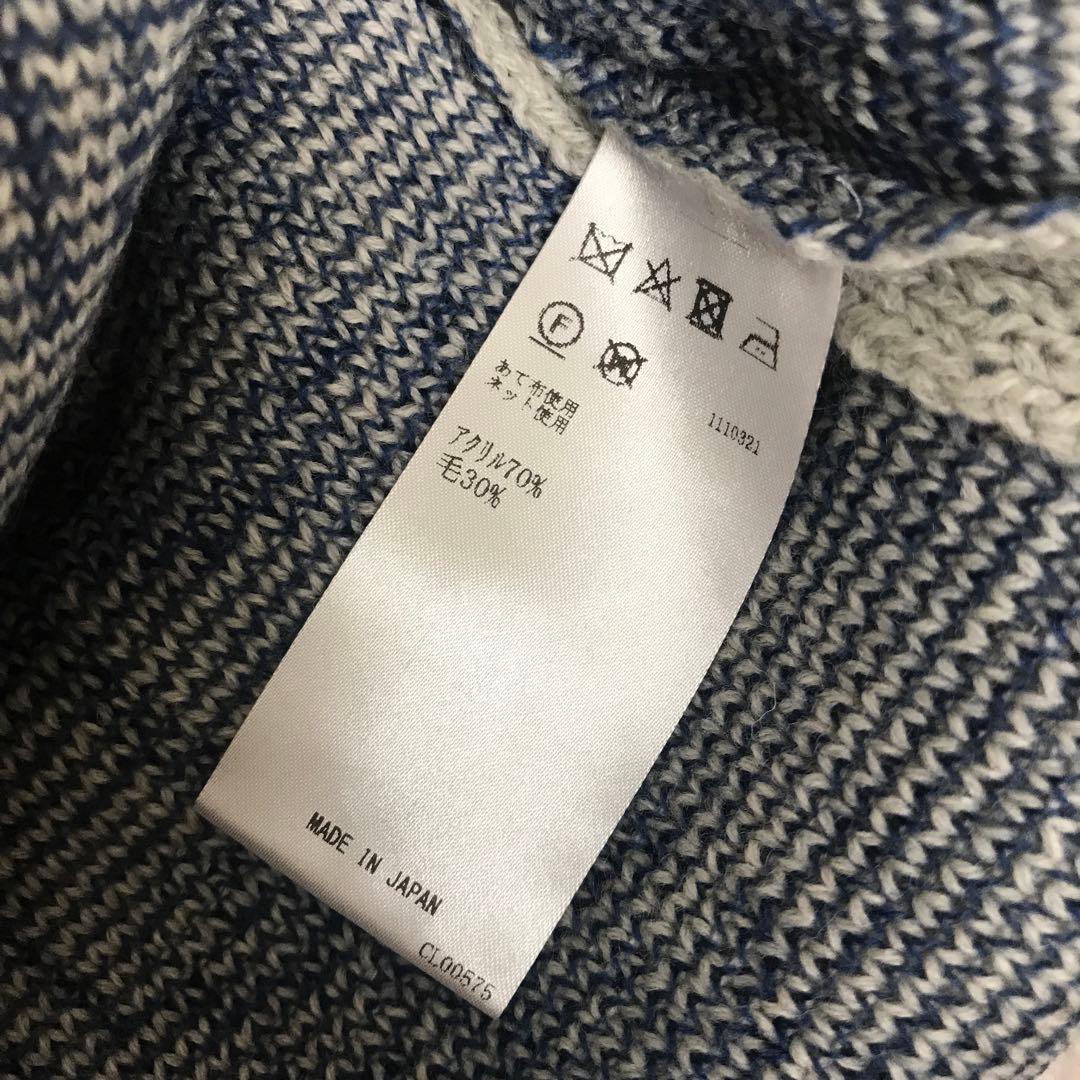 attakkee モンイロハオリ　羽織　新潟見附　ニットカーディガン