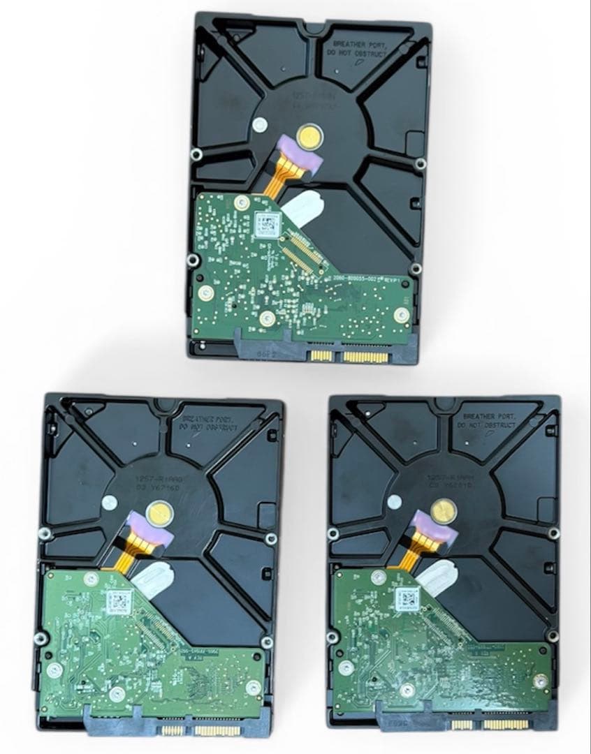 【合計10TB】WD Blue 内蔵型 HDD 動作確認済