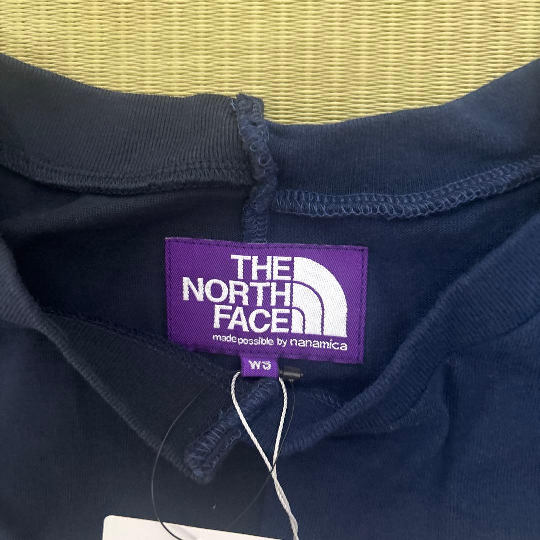 BEAMS×THE NORTH FACE アシンメトリーロゴTシャツ