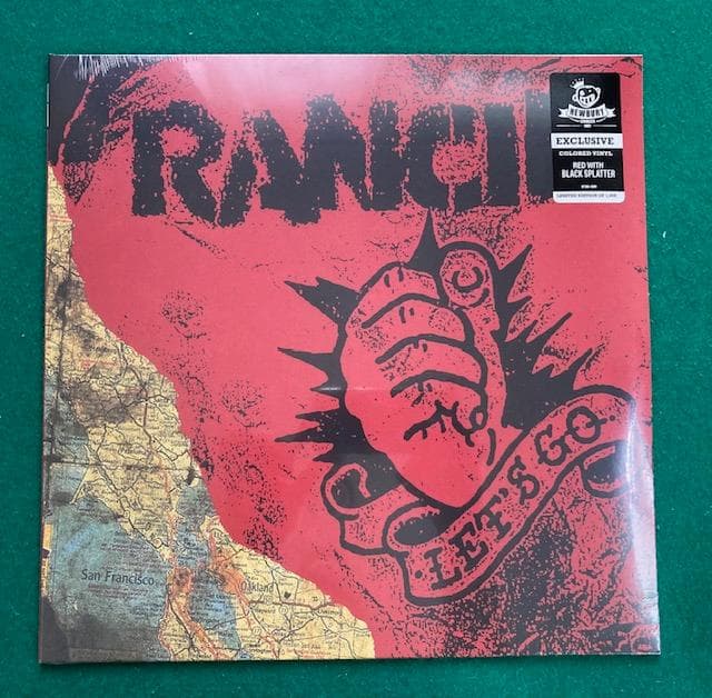 RANCID Let's Go 1000枚限定　カラーレコード