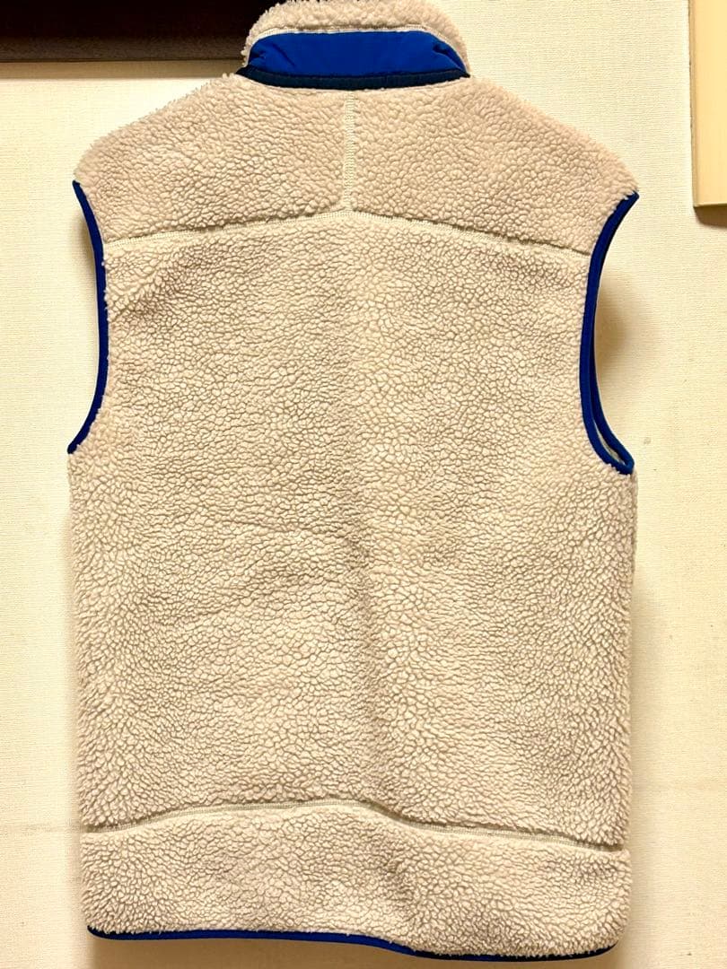 パタゴニア　 patagonia レトロX ベスト　Mサイズ ナチュラルブルー