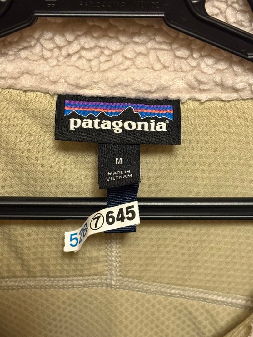パタゴニア　 patagonia レトロX ベスト　Mサイズ ナチュラルブルー