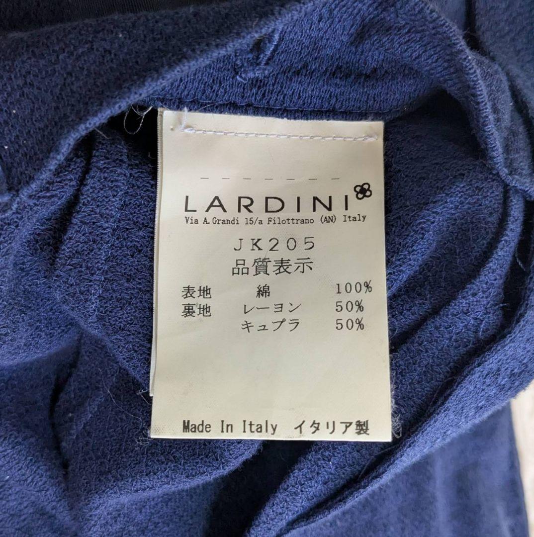 LARDINI テーラードジャケット アンコンジャケット ブートニエール 44