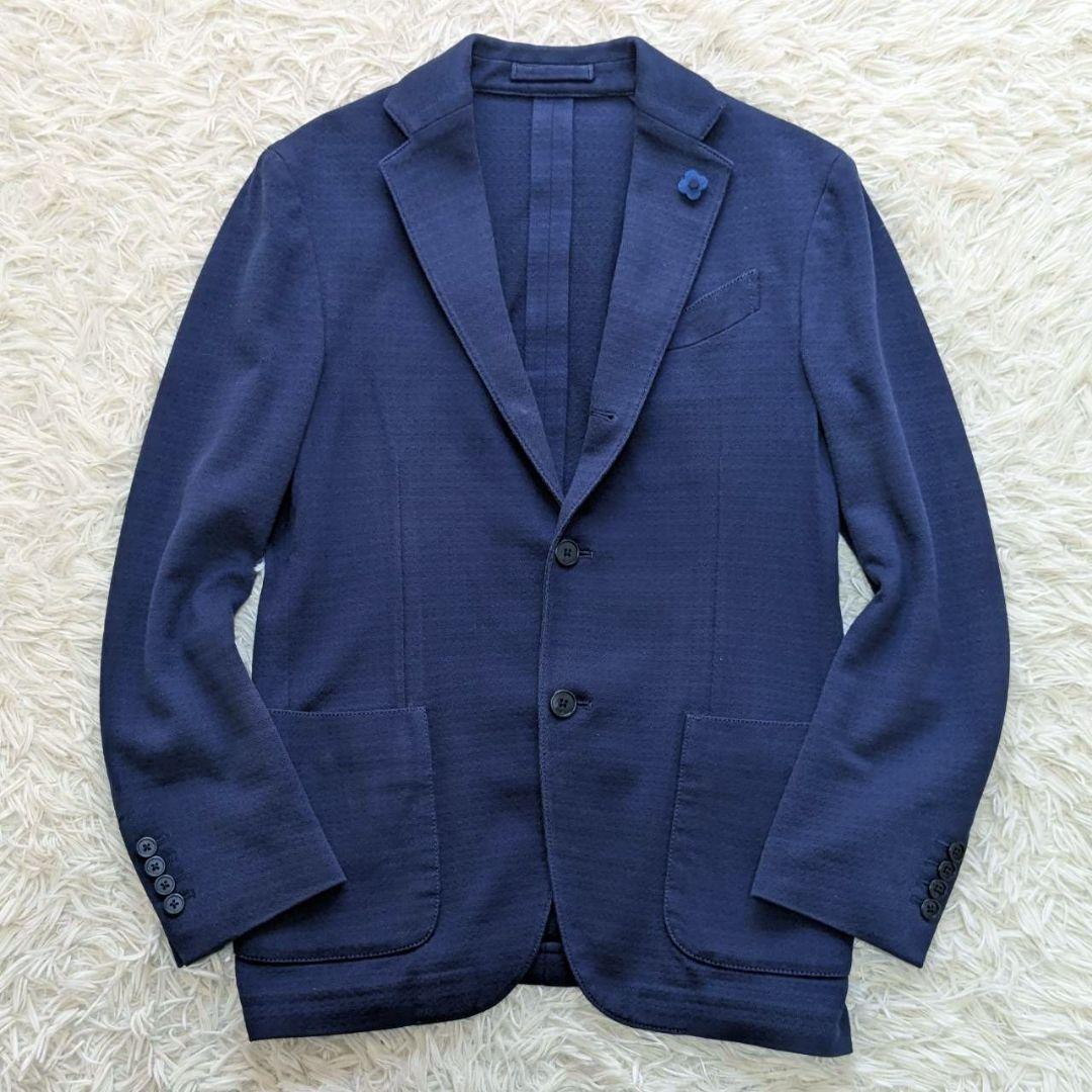 LARDINI テーラードジャケット アンコンジャケット ブートニエール 44