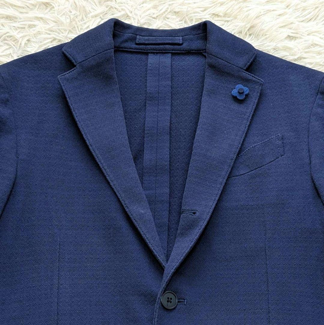LARDINI テーラードジャケット アンコンジャケット ブートニエール 44