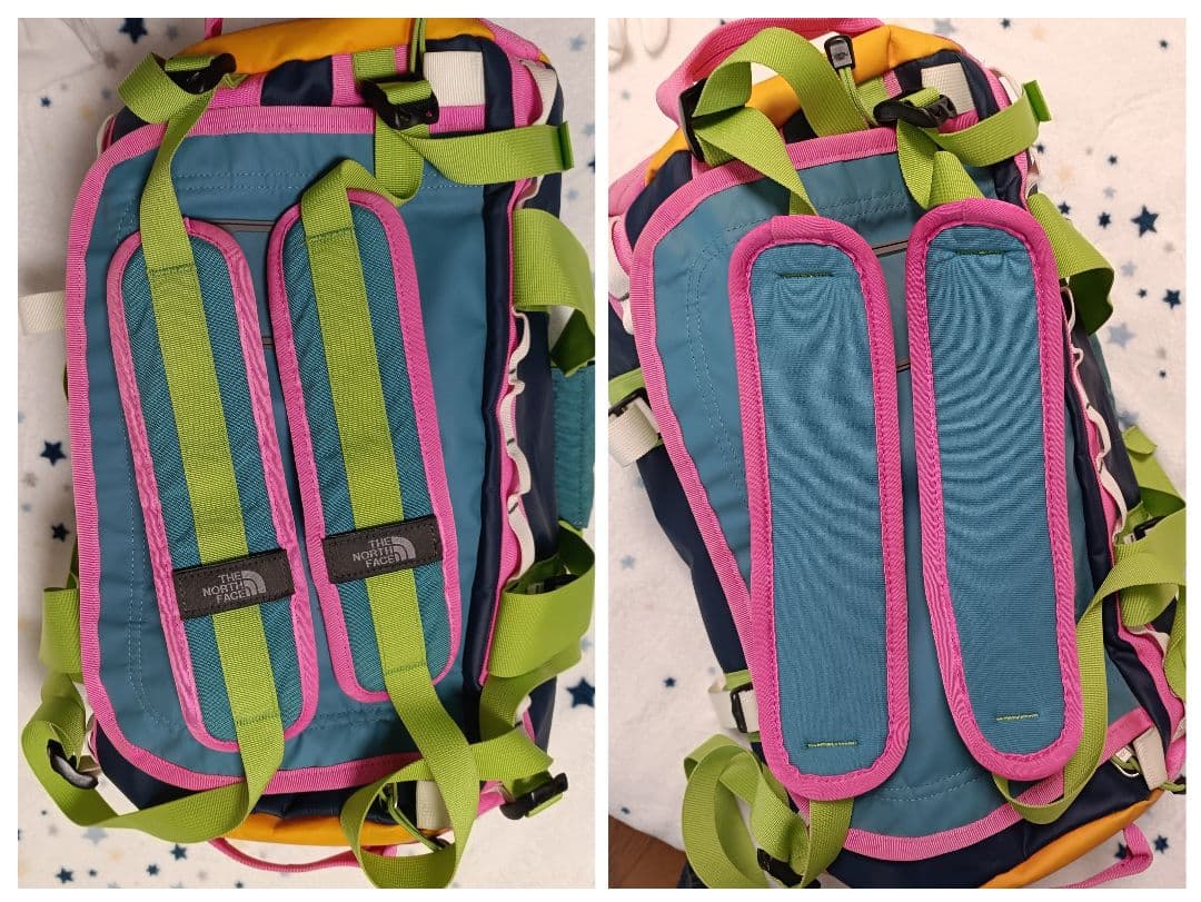 THE NORTH FACE 2way ショルダー ダッフルバッグ カラフル