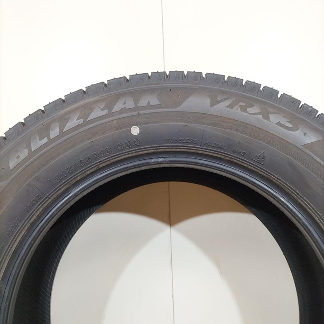 25年製 ブリヂストンVRX3 215/65R16 4本