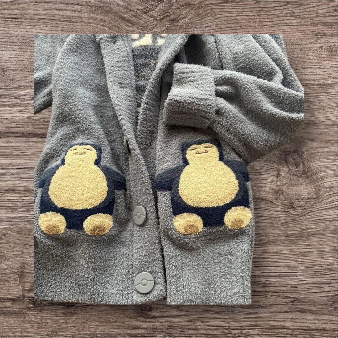新品)ジェラートピケ /ポケモンカビゴンカーディガン