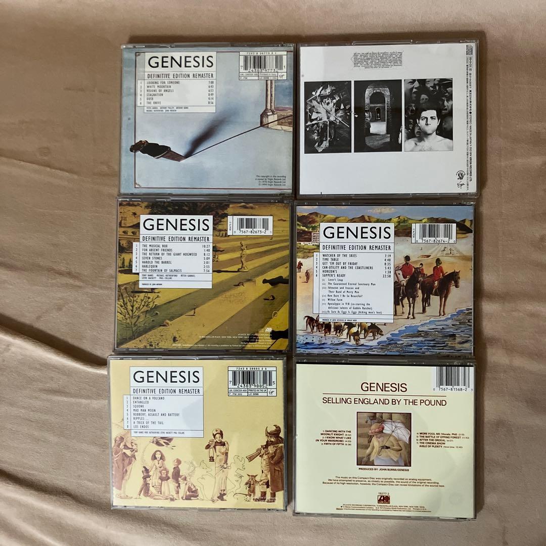 Genesis CD6枚セット Definitive Edition