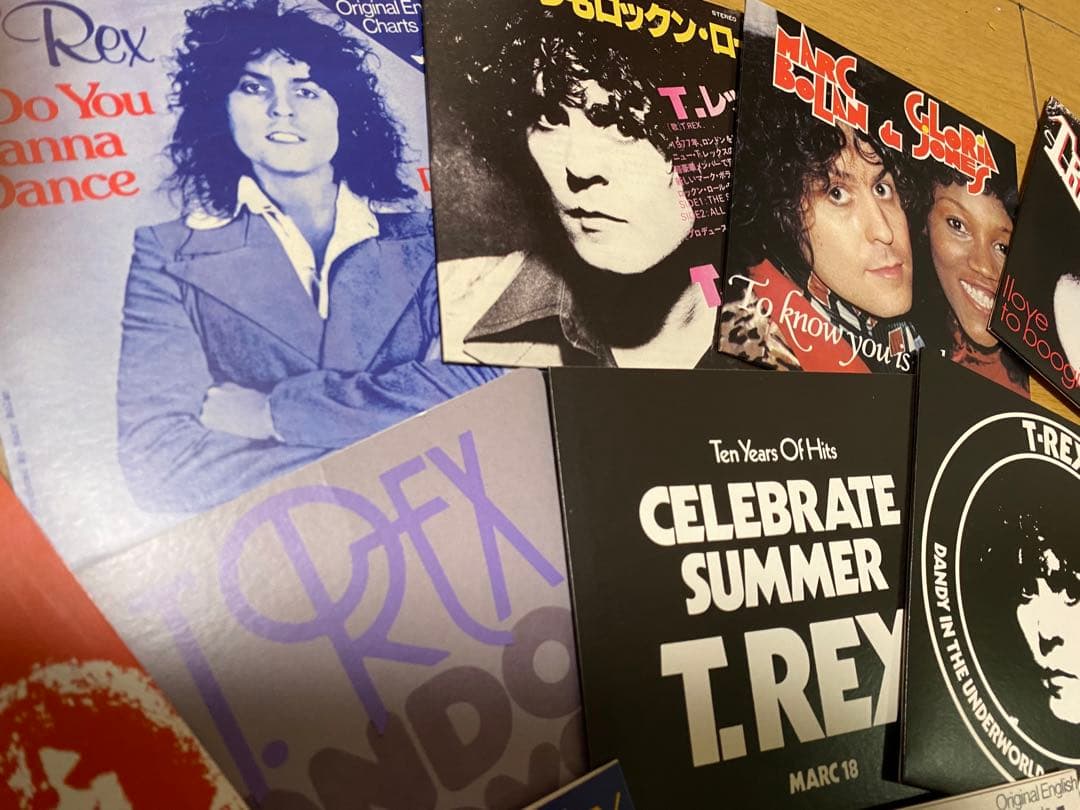 激レア マーク・ボラン T-Rex シングル box 11枚 セット 未再生