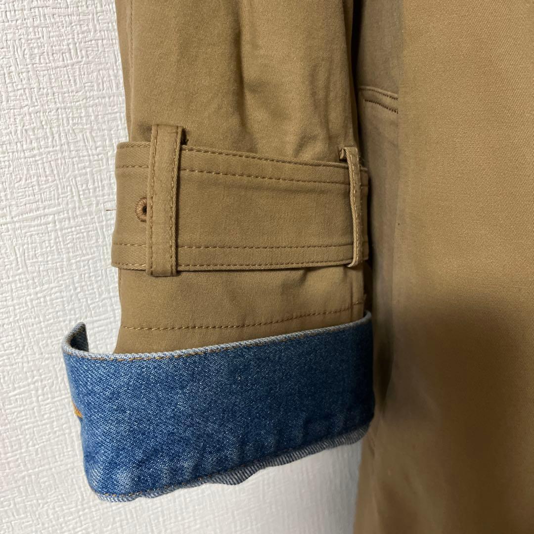美品グレースコンチネンタル　 お洒落デニムトレンチコート