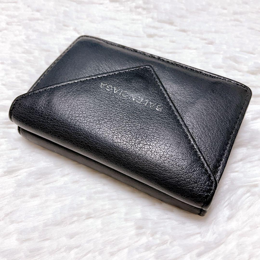 ⭐︎美品⭐︎バレンシアガ 三つ折り 財布 エブリデイ ペーパー レザー ブラック 箱