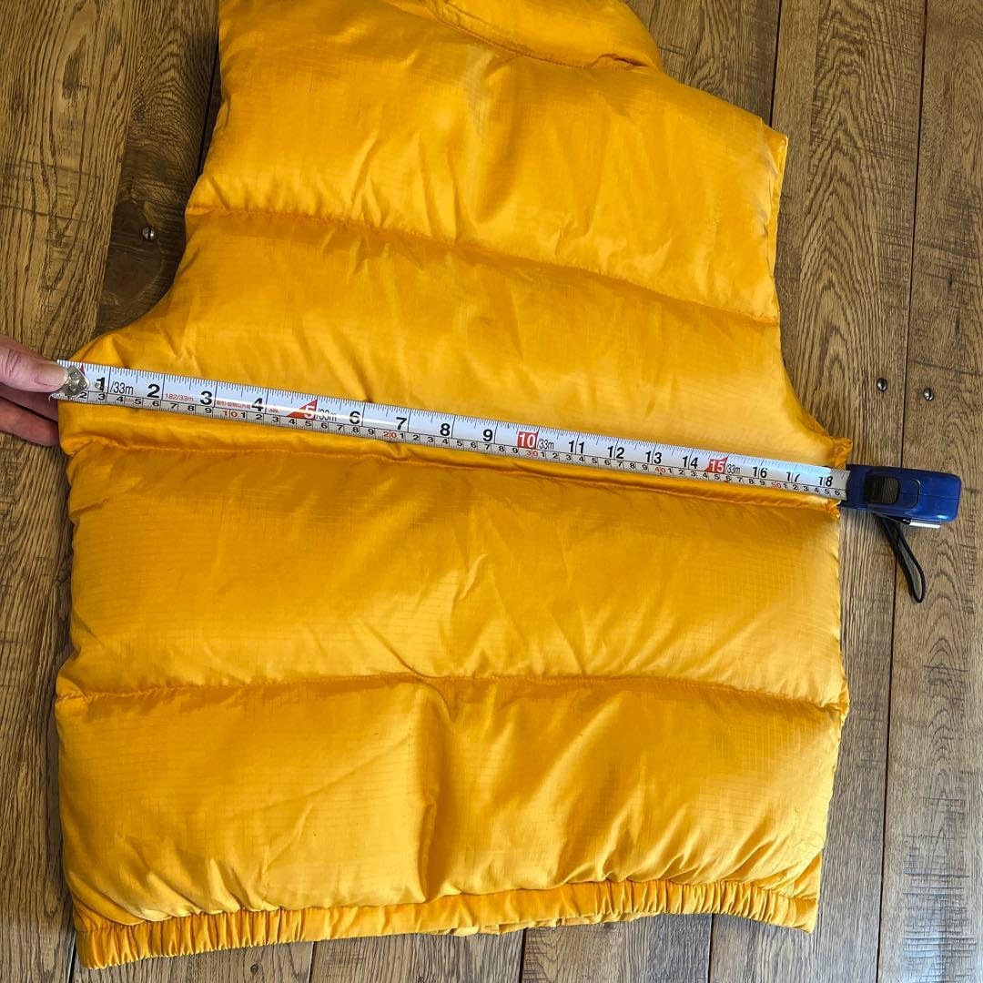 THE NORTH FACE イエローダウンベスト Mサイズ