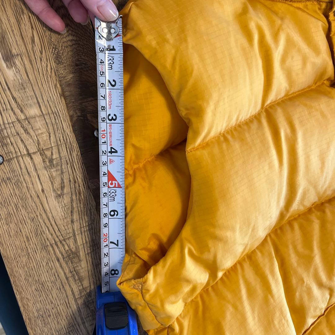 THE NORTH FACE イエローダウンベスト Mサイズ
