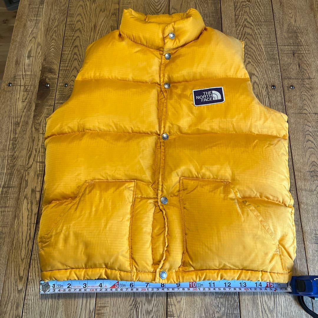 THE NORTH FACE イエローダウンベスト Mサイズ