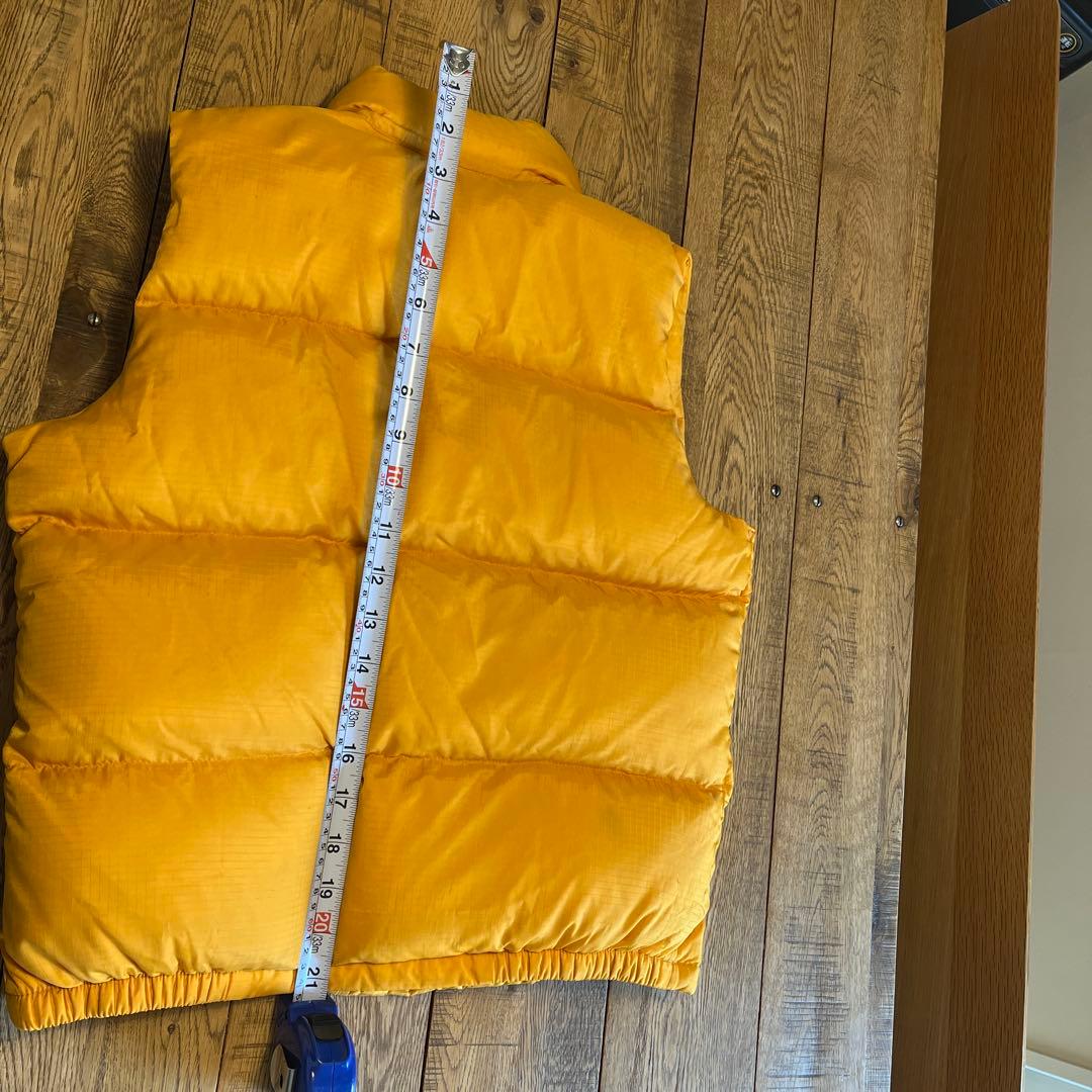THE NORTH FACE イエローダウンベスト Mサイズ