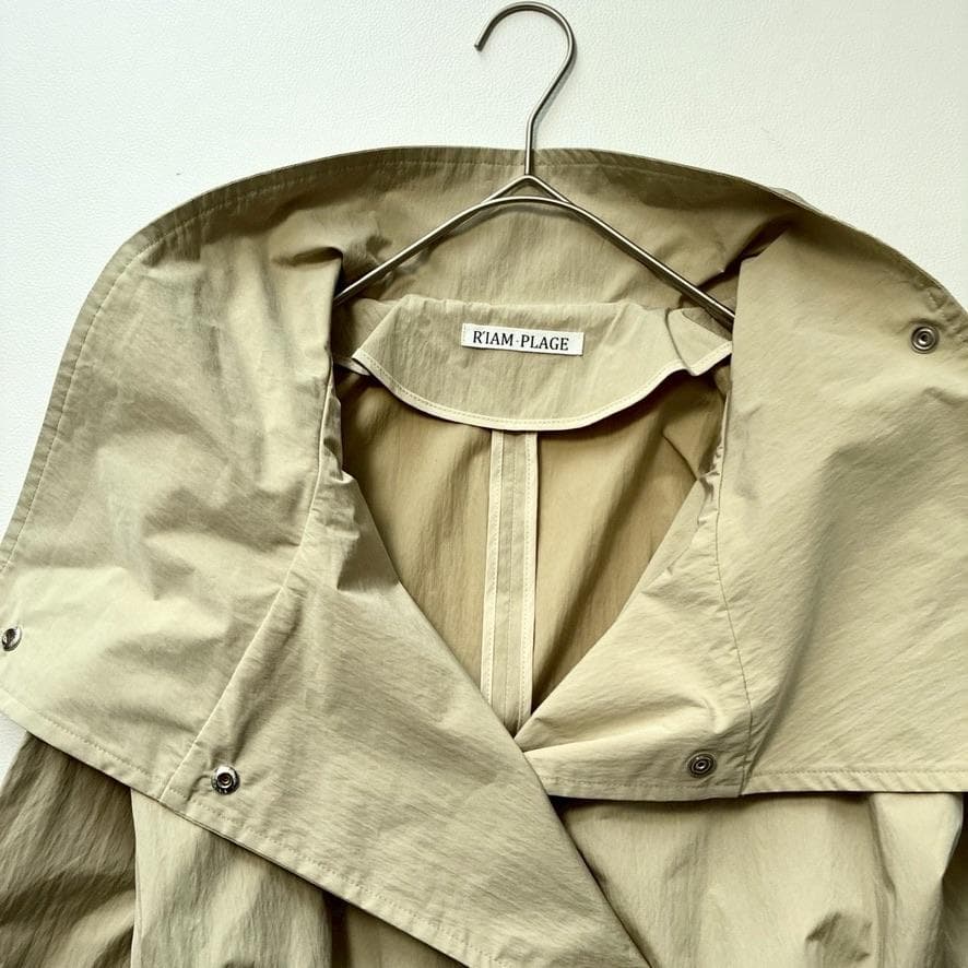 【めめ】リアムプラージュ　25ss LOOSE トレンチコート ベージュ