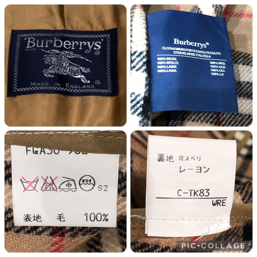 美品✨バーバリー 2way ライナー付き ステンカラーコート ノバチェック裏地