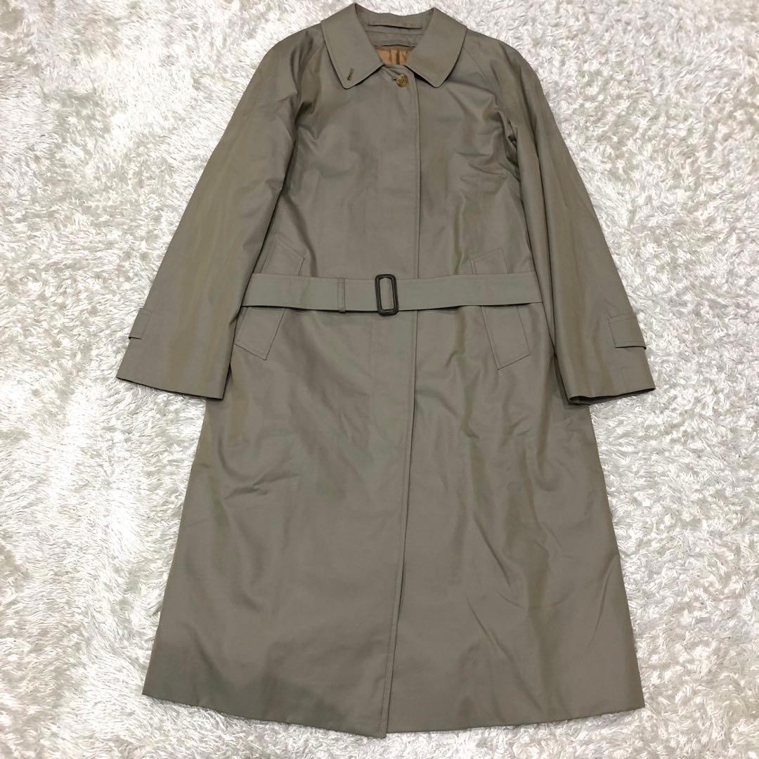 美品✨バーバリー 2way ライナー付き ステンカラーコート ノバチェック裏地