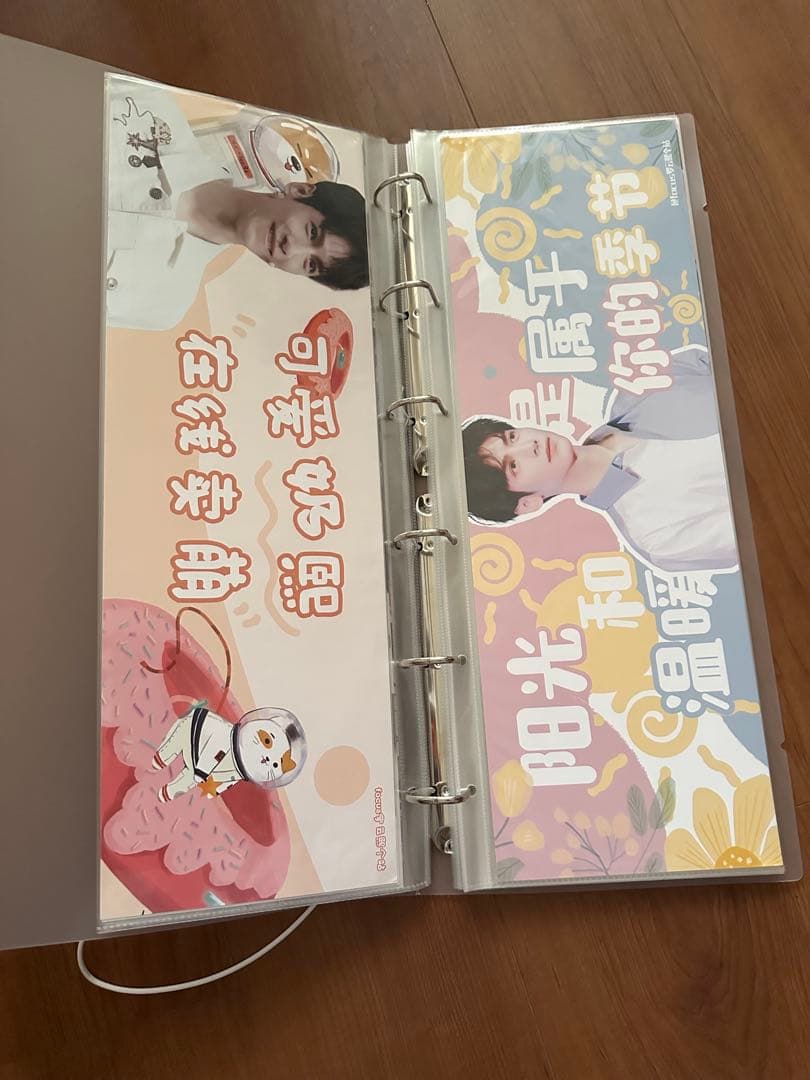 羅雲熙　罗云熙　レオロー　手幅ポスター　手幅バインダー セット