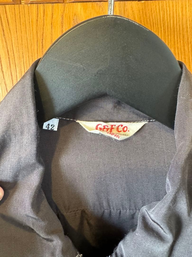 G&F Co. - DRIZZLER JACKET インクブラック　42
