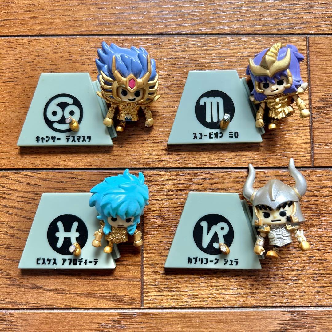聖闘士星矢　パンソンワークス　フィギュア　サガ　ミロ　カミュ　アフロディーテ
